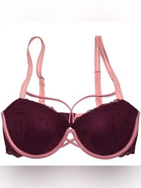 PINK Victoria’s Secret Date Strappy Push-Up Bra